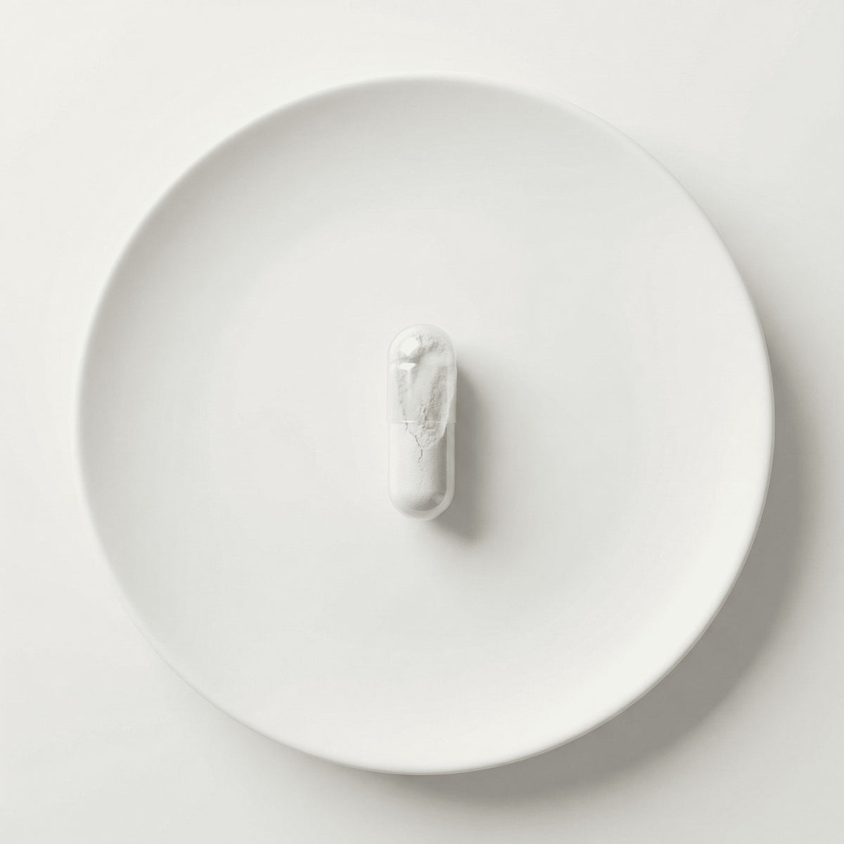 Pawever capsule in a petri dish